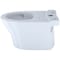 Toto Aquia IV Elongated Universal Height Skirted Toilet Bowl Cotton White CT446CEFGN#01 - alternate 4
